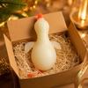 Squeeze Toy Duck Stress Relief Toy Temperature Sensitive Soft Squishy Animal Figure Sensory Fidget Toy for Adults and Kids Plastic Packaging Included