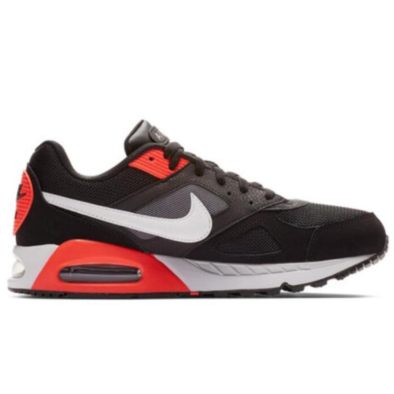 Nike Air Max Ivo Black Bright Crimson Sneakers Casual Shoes 580518-016