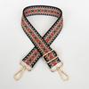 New Thickened Canvas Webbing Colored Rhombus Adjustable Shoulder Crossbody Long Strap Women's Bag Parts Accessories Broadband