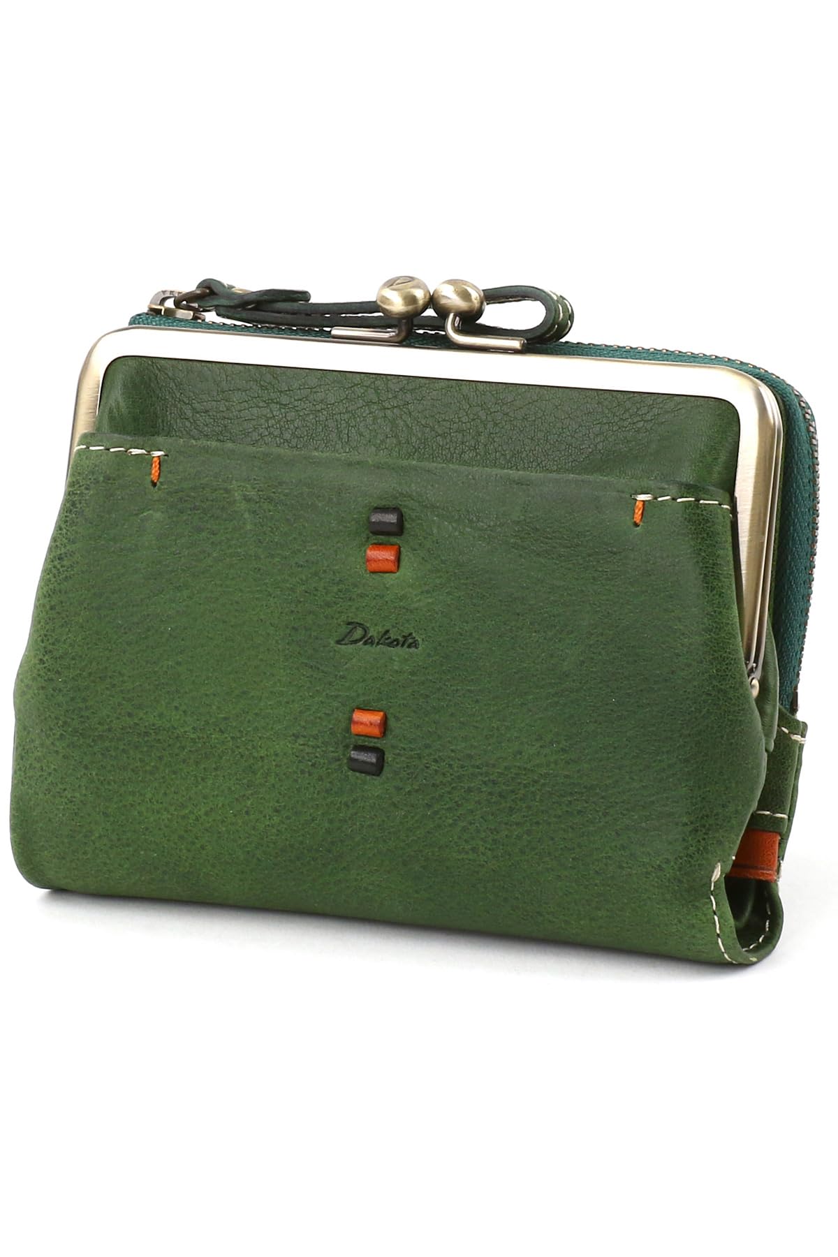 Женский бифолд-кошелек Dakota из натуральной кожи, Зеленый, DA-31701-50