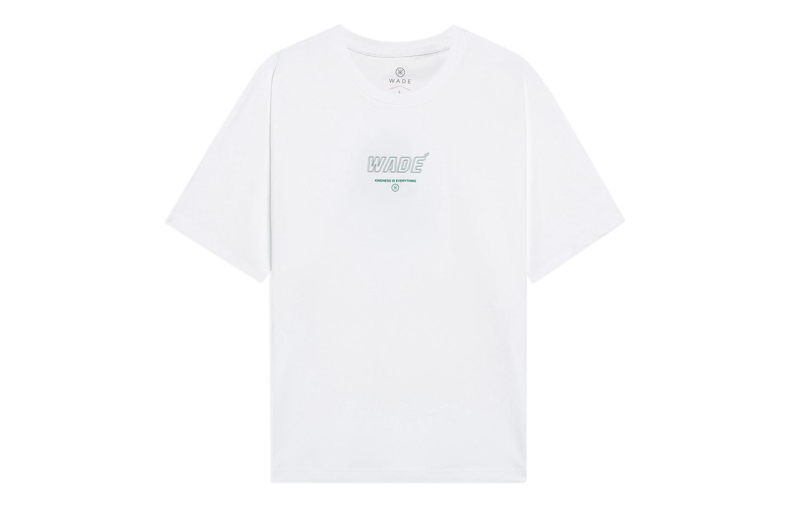 Li Ning T Shirt Unisex Standard White AHST021-3 XL