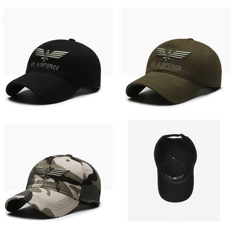 Airforce Baseball Us Cap Fashion Shade Fishing Breathable Outdoors Camping