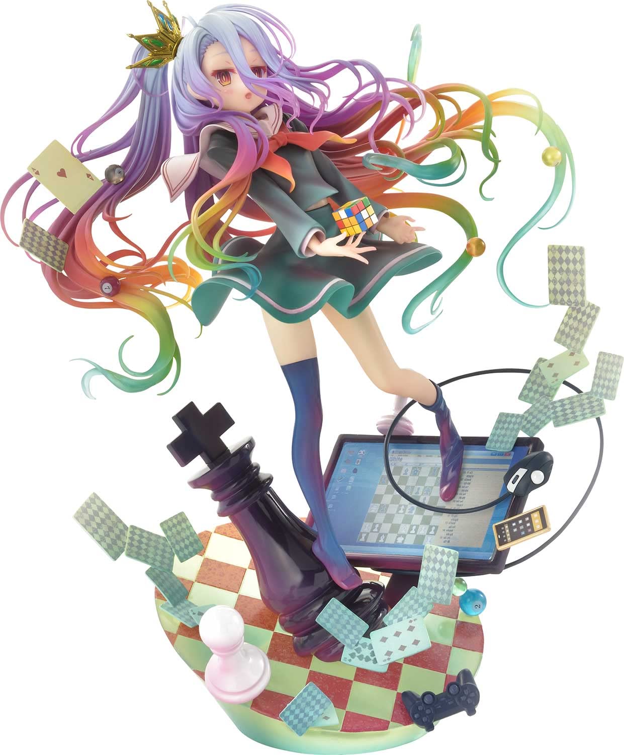 

PRISMA WING No Game No Life Shiro Scale Complete Figure 1/7 білий