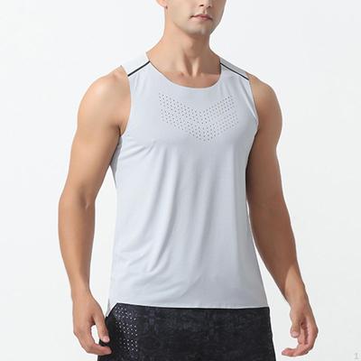 Men Tank Tops Workout Sports Running Vest Activewear Sportwear Quick Dry Athletic