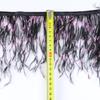 10-15Cm Tie-Dye Ostrich Hair Cloth Edge Clothing Accessories Material Multicolor Ostrich Hair Lace Cloth Strap