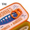 Kompakte Schmuck-Reisebox mit Fischgräten-Aufbewahrungsbügel, Tragbare Sardinendose, Leicht für Box, Behälter und Pendeln, Lustiges Design, Organizer