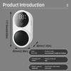 Wall Mounted Disinfectant Toothbrush Holder Electric Shelf Smart Toothbrush Sterilizer  For Home