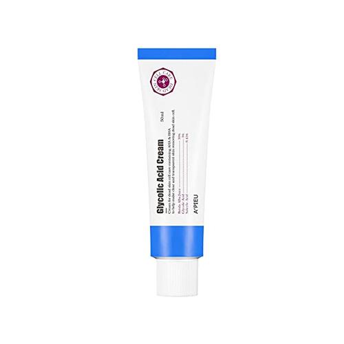 A’PIEU Glycolic Acid Cream 50ml – Gentle Exfoliating Brightening Moisturizer 50ml