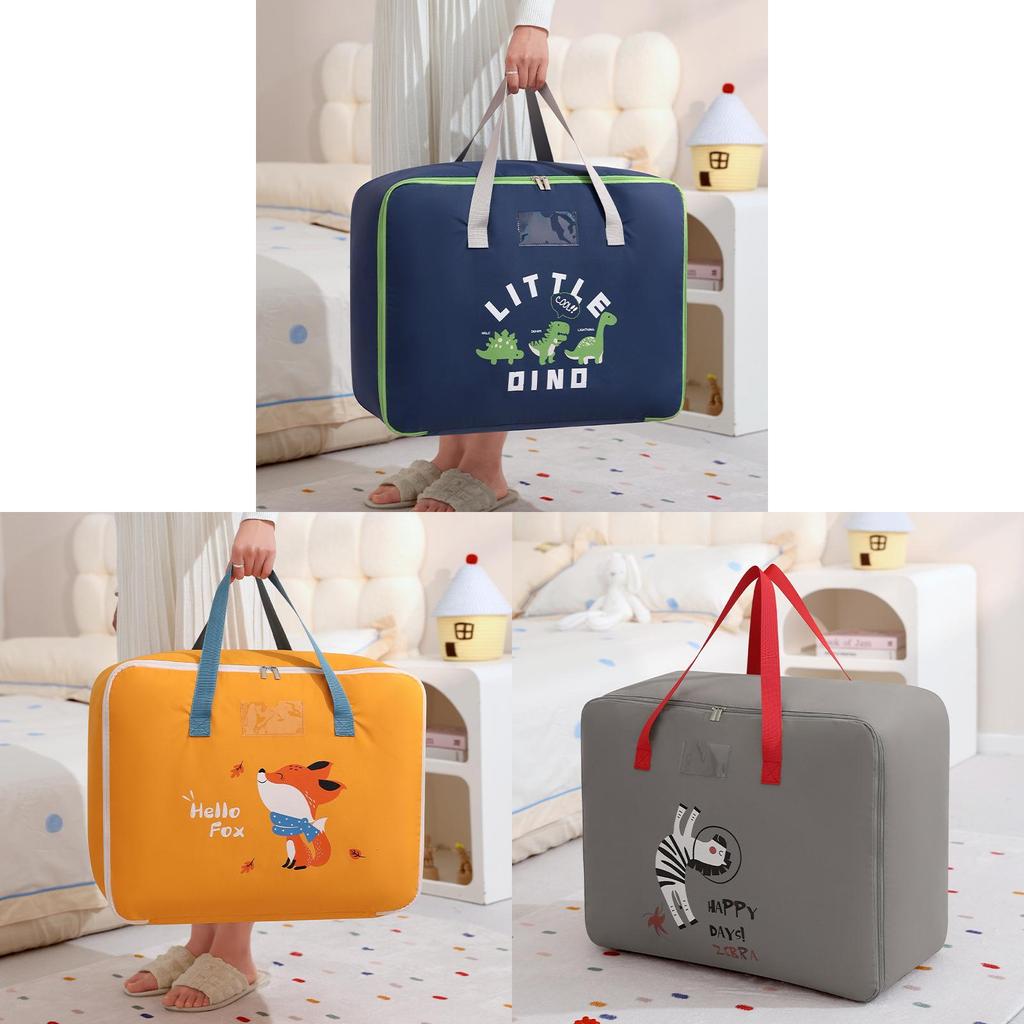 Childrens Quilt Storage Bag With Oxford Fabric For Bedroom And Travel Organization