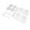 Dust Bag Filter Rag Side Brush Set Robot Vacuum Cleaner Accessories for Roidmi EVA SDJ06RM