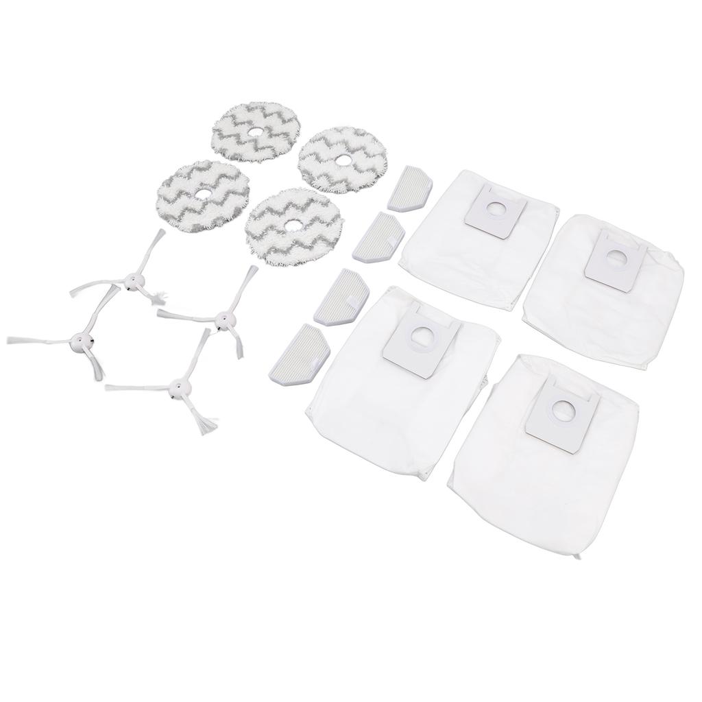 Dust Bag Filter Rag Side Brush Set Robot Vacuum Cleaner Accessories for Roidmi EVA SDJ06RM
