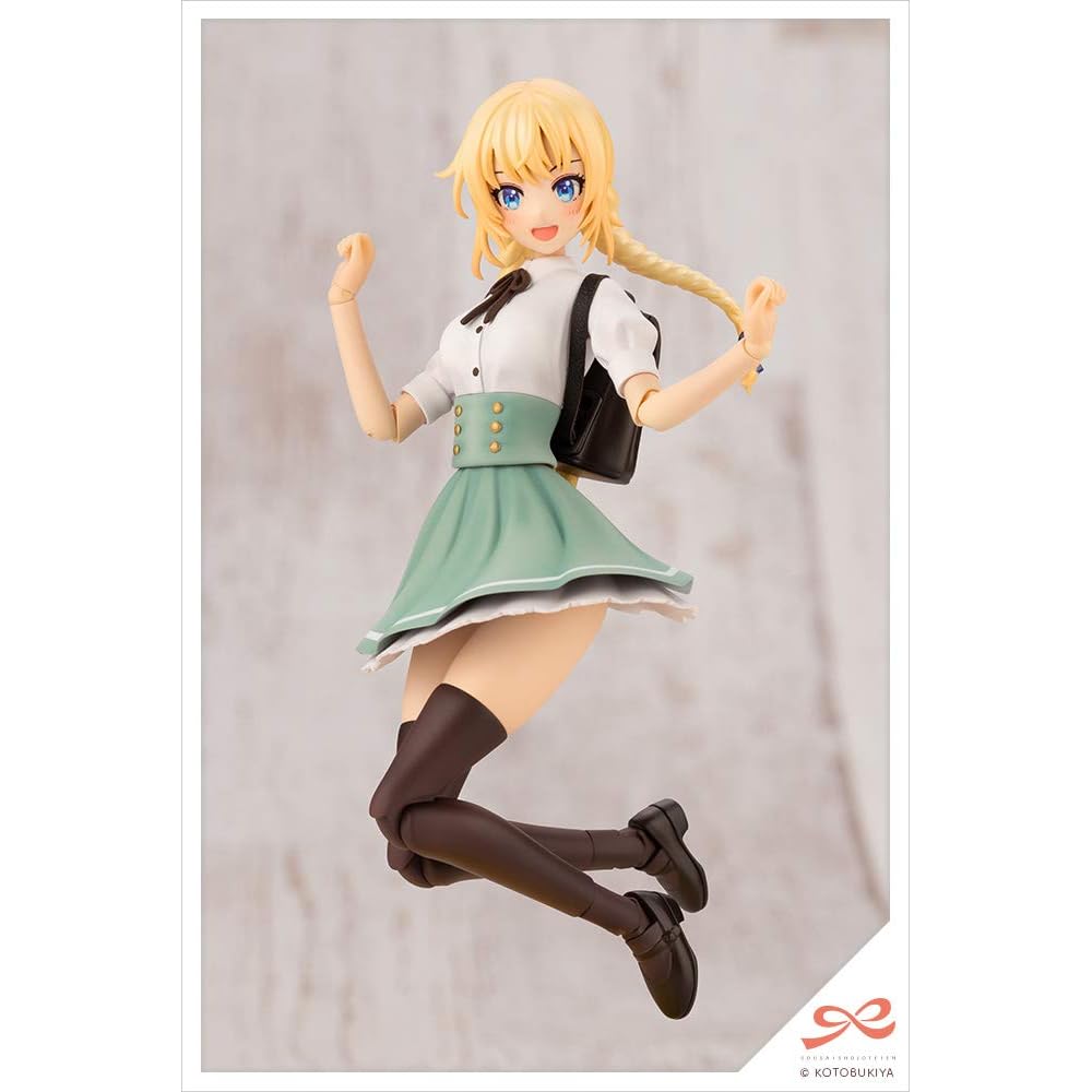 Sosai Shoujo Niwa Saeki Ritsuka Summer Uniform 1/10 Scale Plastic Model Approximately 157mm Height
