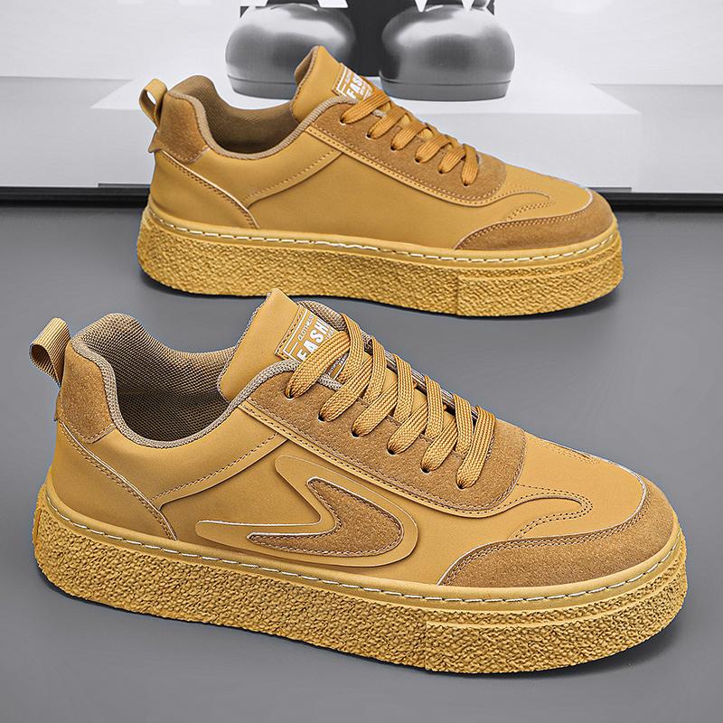 New summer breathable black sports casual wear-resistant thick baseplate shoes