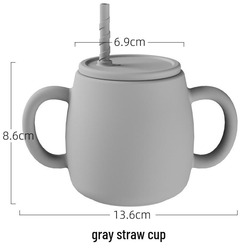 Silicone Suction Cup Placemat & Divided Plate Set for Babies & Toddlers - Includes Fork & Spoon, Food Grade & Heat Resistant.