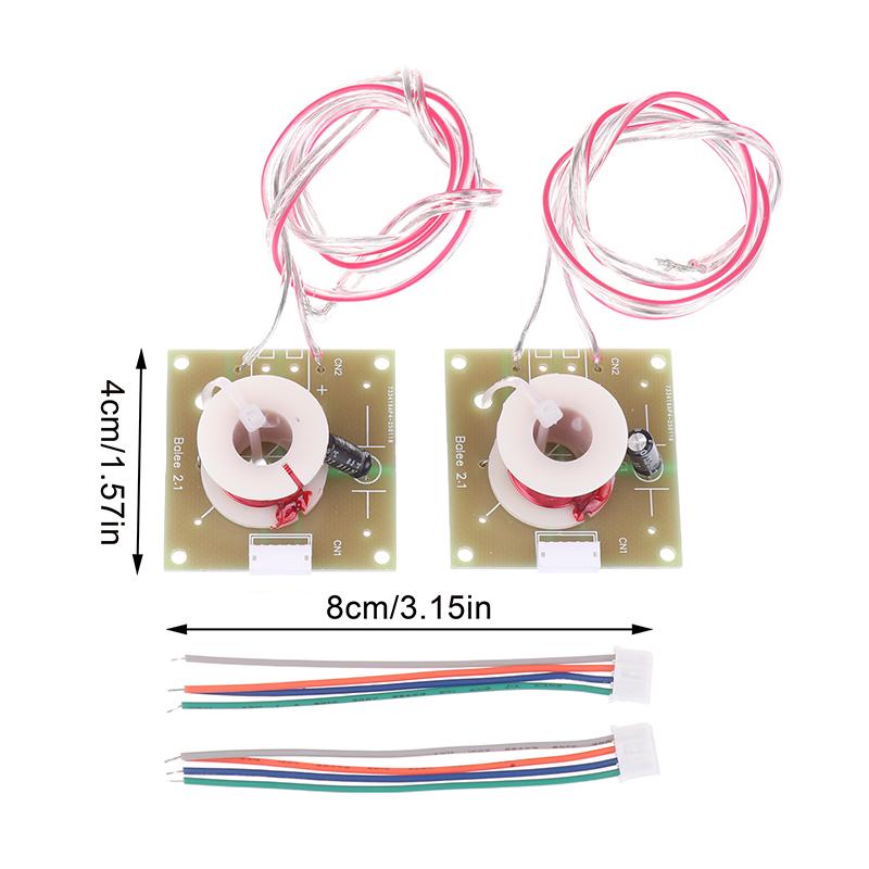 1Pair For Imac A1419 Speaker 2 Way Treble Bass Crossover Audio Tweeter Woofer Filter Frequency Divider