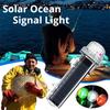 Marine Warnlicht Solarbetrieben Nachtfischerei-Licht Wasserdicht Intelligente Lichtsteuerung Sensorlampe Für Nachtfischen A9H1