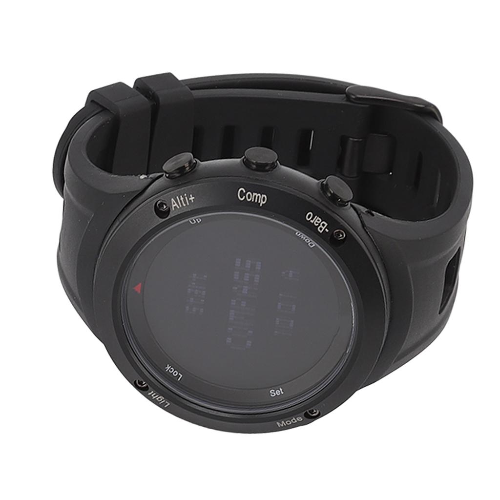 Waterproof Sports Watch Barometric Pressure Change Backlight Battery Powered Multifunction Digital Sports Watch for
