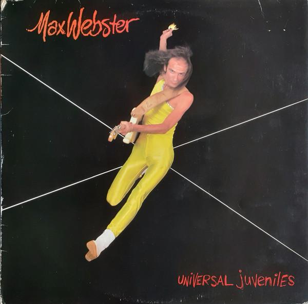 LP Record MAX WEBSTER - Universal Juveniles 6337144 Mercury 1980 UK Rock Used