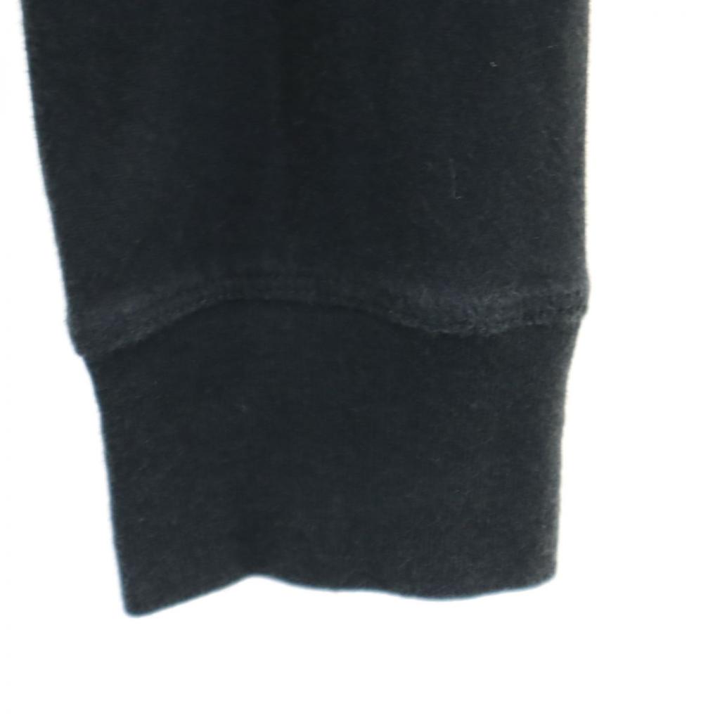 Armani Collezioni Koszulka z długim rękawem S Czarna seria Ron T Męska Używana