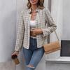 Autumn/Fall European-style Women's Fitted Cardigan-style Blazer/jacket
