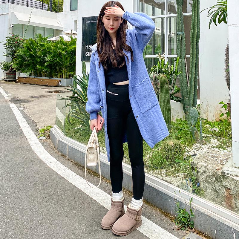 Damen 2025 Neuer Stil Rindsleder Schneestiefel - Bequem, Warm, Vielseitig, Flache Sohle, Kurze Winterstiefel