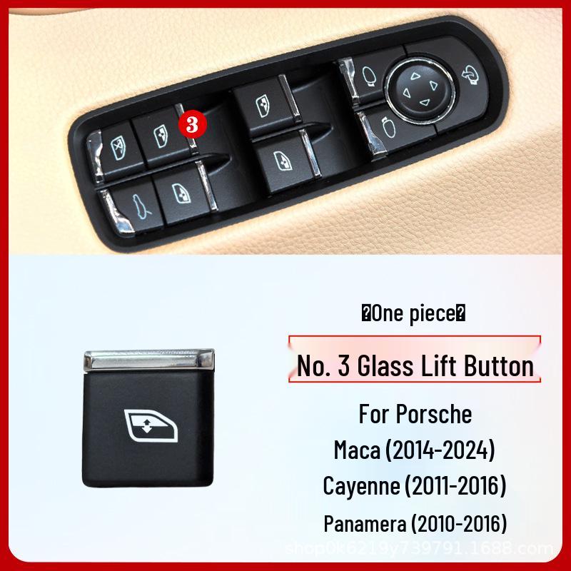 Porsche Cayenne, Macan, Panamera Driver s Side Window Lifter Switch Button