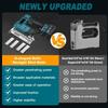 2 In 1 Cordless Portable Nailer Stapler Framing U-shape Nail Woodworking Power Tools Brushless Electric Air Nail Gun