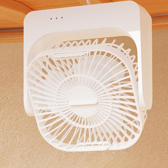 Asztali ventilátor állítható szöggel 3 szélsebesség Erős légáramlás Alacsony zajszint Újratölthető Asztali Akasztható Elektromos Ventilátor Léghűtő