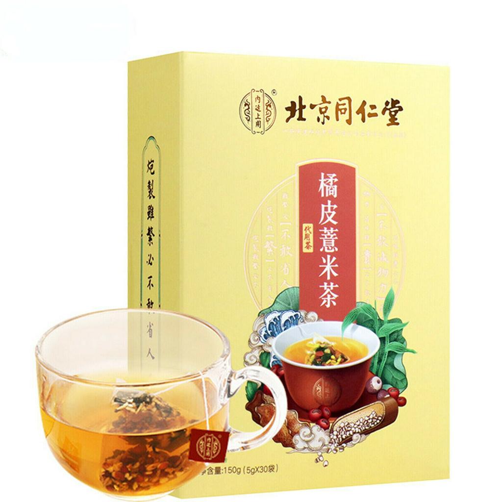 5g*30 Tongrentang Organic Orange Peel and Barley Health Herbal Tea Healthy Drink