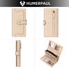 Humerpaul Women Wallet Long Leather Wallet Large-capacity Multi-card Clutch Wallet with Photo Window Coin Purse