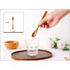 SITEDAN Wooden Muddler Spoon, Dessert Spoon, Ice Cream Spoon, Small Coffee Spoon, Cute and Stylish, for Commercial Use, Beverage Shops, and Home Use (