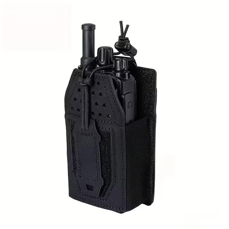 Open-Top Interphone Hanging Bag Walkie-talkie Holder Multi Function Tactical Mini Radio Pouch Holster