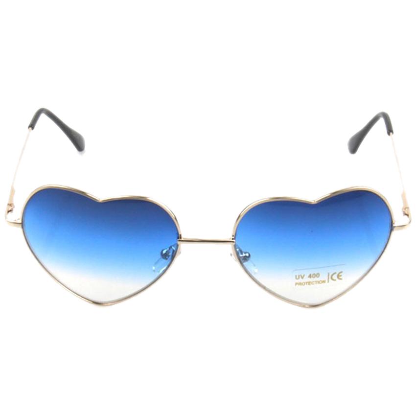 Women Sunglasses Cute Heart Frame Mirror Fashion UV400 Protection Vintage Retro Eyewear Sun Glasses