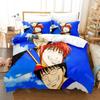 3D Printed GINTAMA Gintoki Sakata Bedding Set for Boys Girls Duvet Cover Pillowcase Twin Queen King Full Single Double Sizes