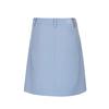 PIGC Women'S Front Pleated Culotte Skirt Light Blue (Lfcq30142)