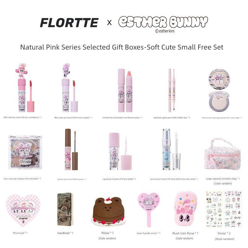 

Flortte FLORTTE Joint Name Sets Gift Box Soft Moe Rabbit-Selected 17-Piece Joint Set