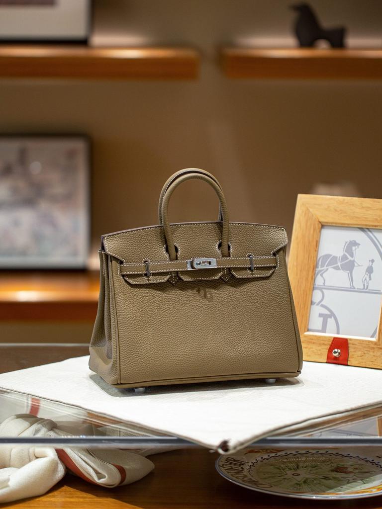 25 Hardware Bag Hot Top Layer Cowhide Womens Bag Large Capacity Versatile Handbag Single Leather Strap