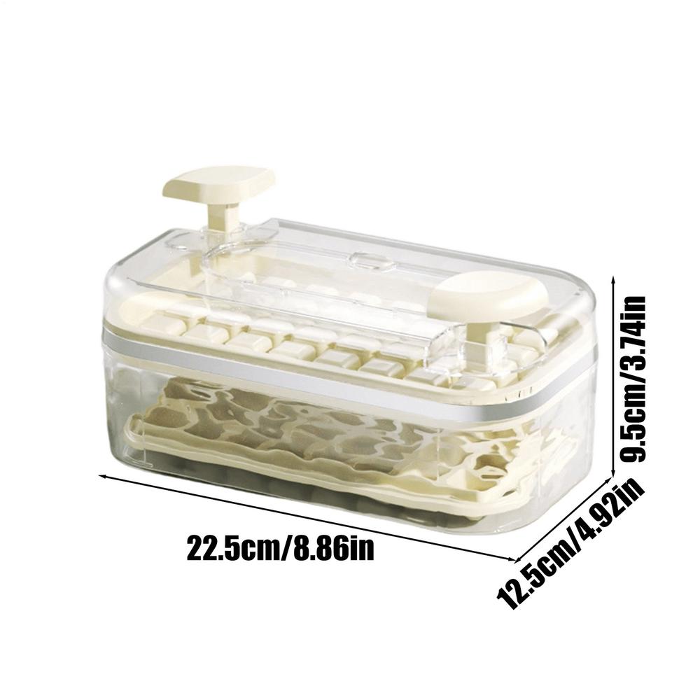 Ice Trays for Freezer With Lid Easy Release Freezing Cubes Tool Whiskey Freezing Cubes Mold for Picnic Camping Tailgating