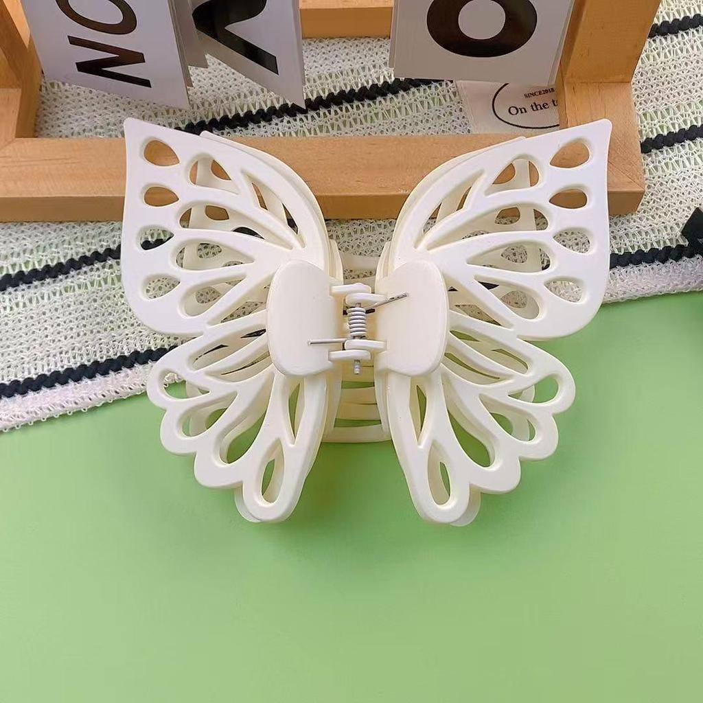 Elegante Pinza per Capelli a Doppia Struttura a Forma di Farfalla - Pinza a Squalo di Alta Qualità per Donne