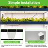Grow Light Adjustable Brightness Full Spectrum Plant Grow Lamp Easy to Install Ultra-Thin Panel LED Grow Light for Cabinet Plant
