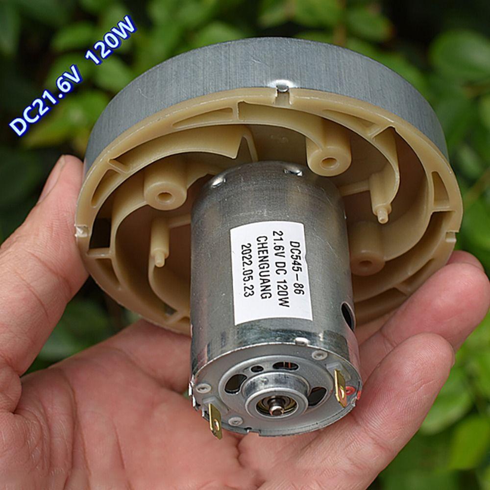 Powerful DC 21.6V 120W Brushless Motor RS-545 5.2A High Speed Fan Electric Blade Home Cleaning Tool Fan Motor Vacuum Cleaner
