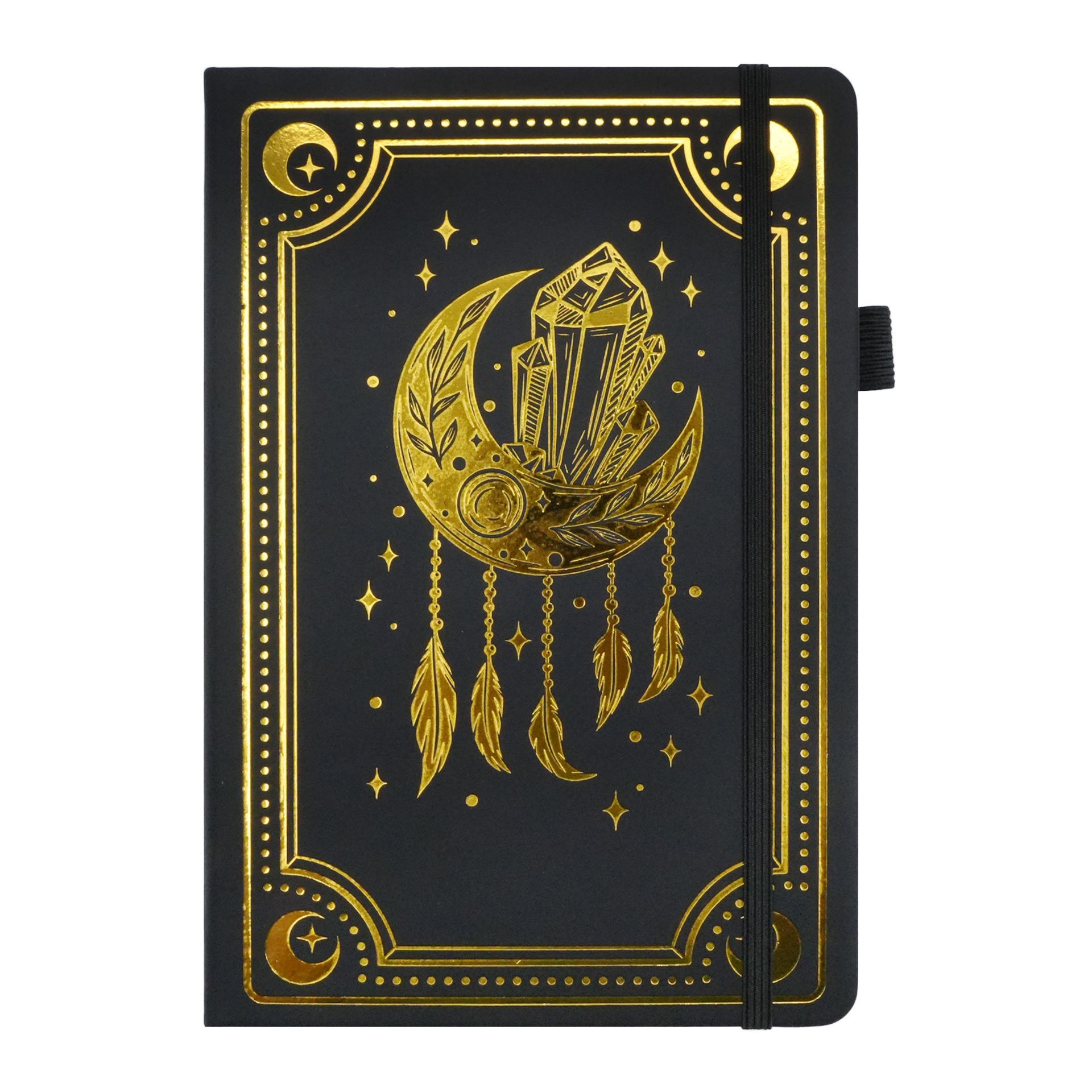 A5 Tarot-Themed Horizontal Lined Notebook with Customizable Logo A5