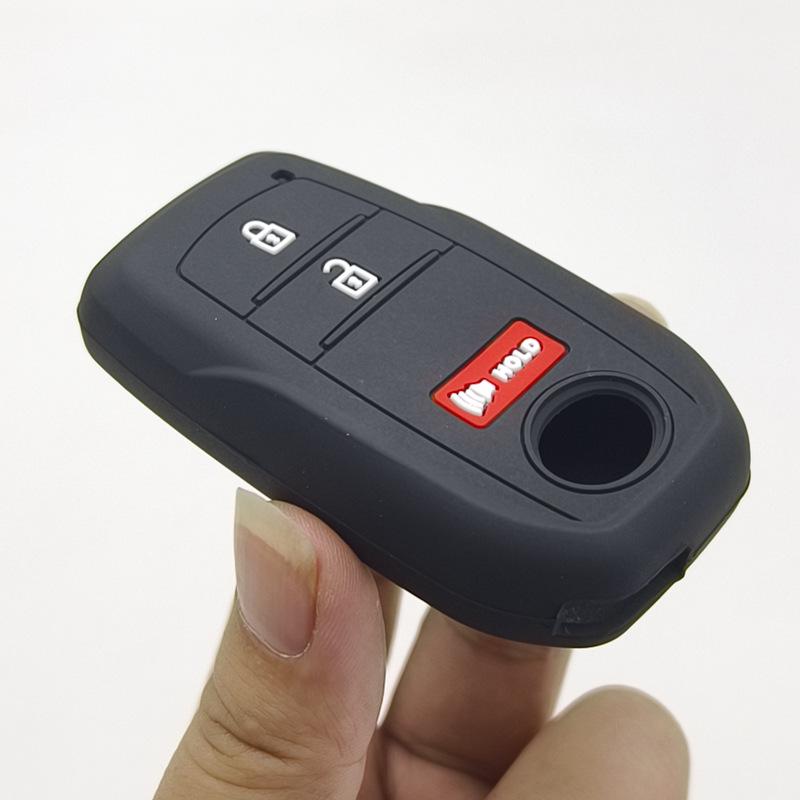 Soft Silicone Key Cover for Toyota Prius, Sequoia & Tacoma (2+1 Button, US Version)