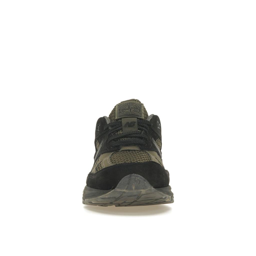 Stone Island x New Balance 991v2 Vyrobeno v Anglii Černé Unisex Tenisky Olivově-Noční Ocelově Šedé U991SD2