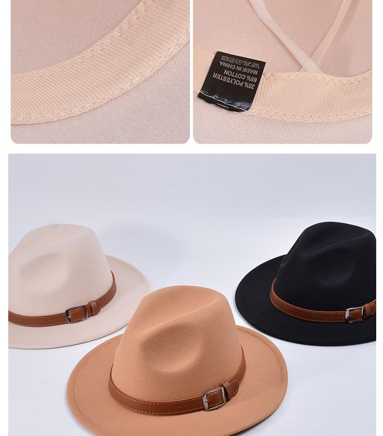 Men's Retro Wide-Brimmed Sun Hat - British Spring/Summer Jazz Style