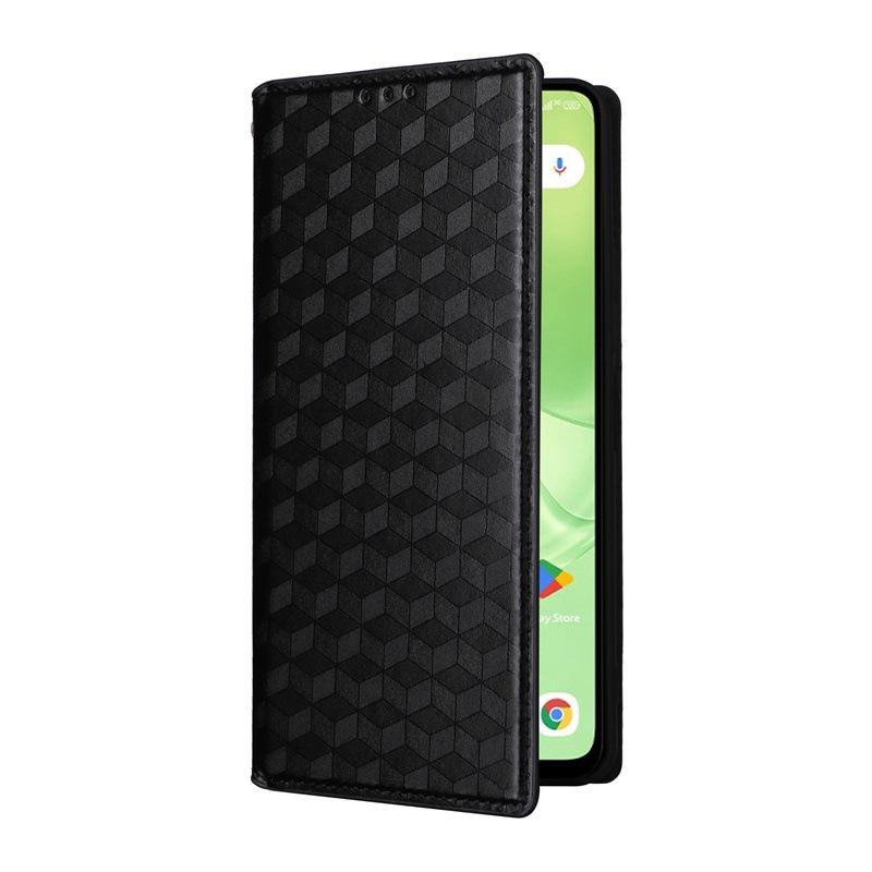 Kompatibilní s Umidigi G9 5G: Kožené pouzdro na telefon Youmi G9 s přihrádkou na karty, stereo texturou a magnetickým výklopným krytem
