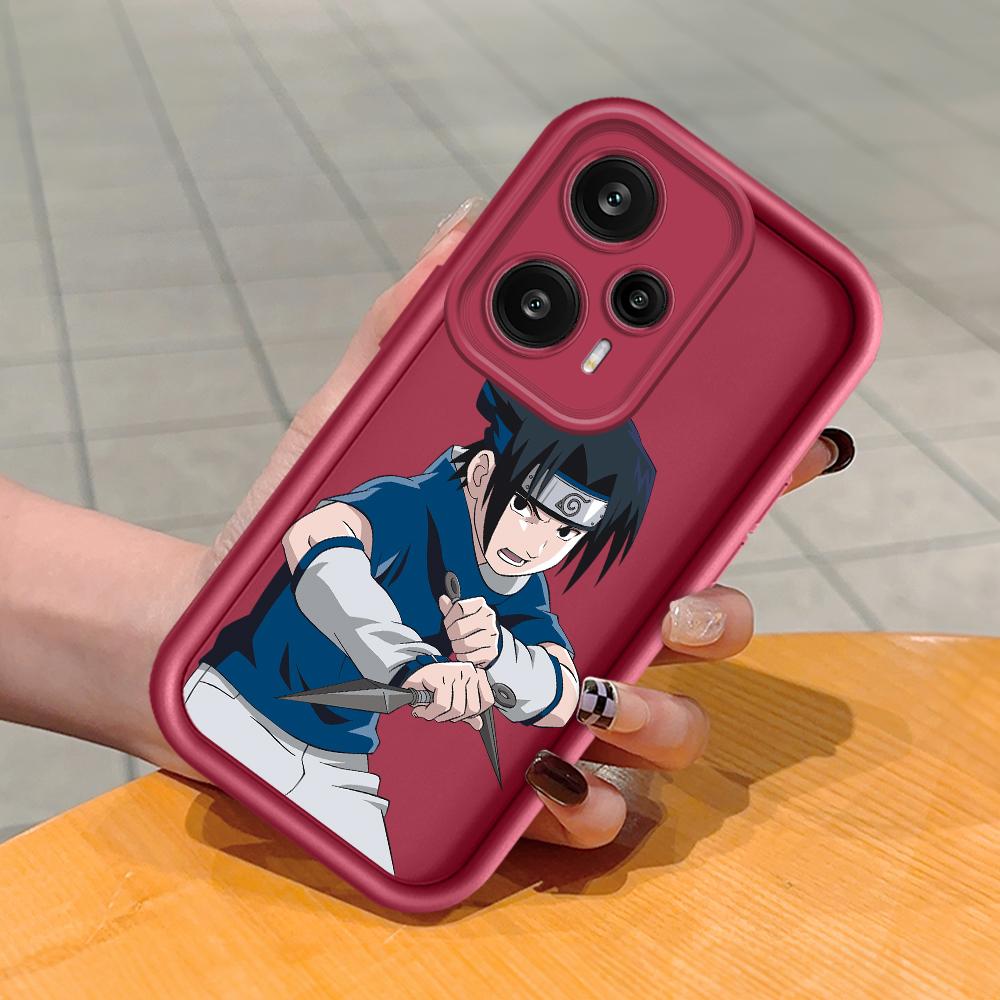 Soft Silicone Square Ladder Printing Pattern Phone Casing Full Cover Camera Shockproof Protection Rubber Case for Xiaomi Redmi