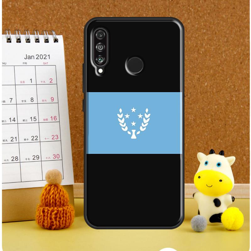 Kosrae Flag For Huawei Nova 3i 7i 8i 11i 12i 9 10 SE Y60 Y61 Y70 Y72 Y73 Y90 Y91 P20 P30 P40 Lite Case