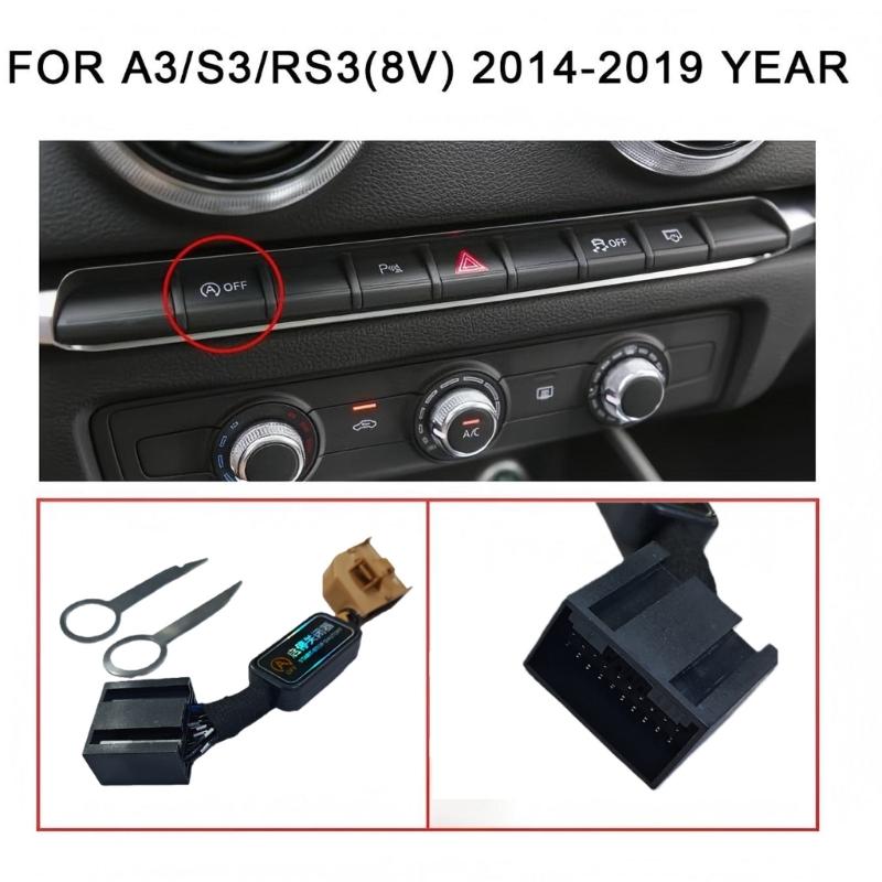 Start Stop Canceller  Eliminators Replacement Auto Accessories with Disassembly Tool for 8V 2014-20