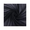 Ultra Schwarzes Seidenchiffon Hanfu Robenkleid mit Kopftuch